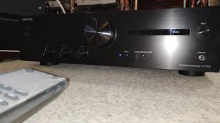Onkyo A-9110 - YouTube