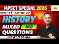 HISTORY MPSET SPECIAL 2026 | HISTORY MIXED MCQ | MPTET VARG 1 | AP BY MISHRA SIR