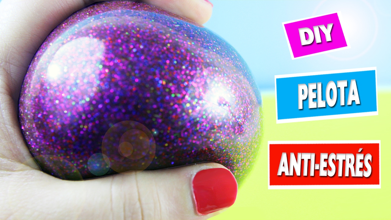 DIY PELOTAS ANTI ESTRÉS ESTILO GALAXIA 