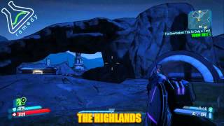 The Highlands Windsock Locations - Borderlands 2