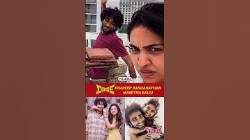 Cute Jodi 😍💯 Pradeep Ranganathan - Mamitha Baiju ❤️ #Dude #diwali #movie #love #trending #shortsfeed