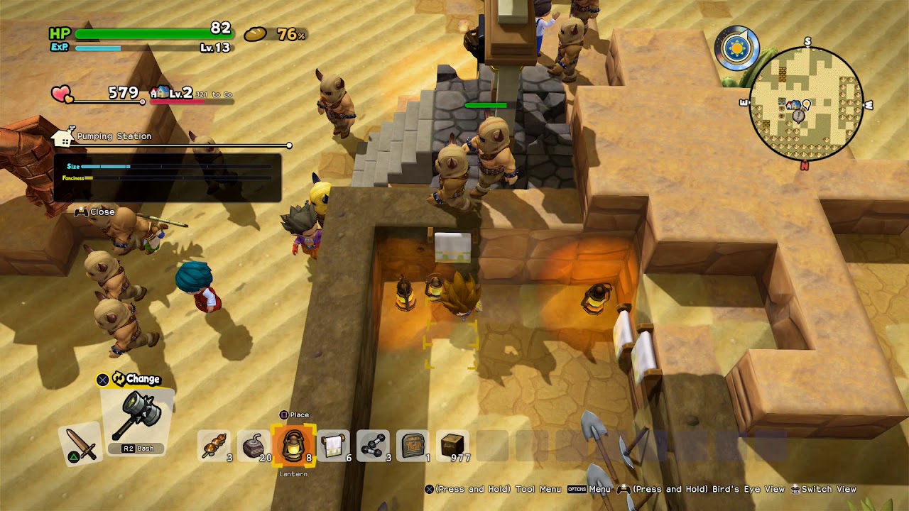 Dragon Quest Builders 2 part 31 Babs in Cottontail costume YouTube