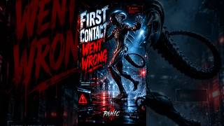 FIRST CONTACT WENT WRONG 👽 #panicoperator #scifi #alien #firstcontact #horror