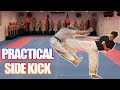Yoko geri side kick tutorial  full contact karate