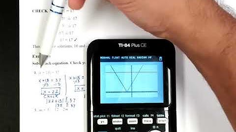 1-4 Solving Absolute Value Equations