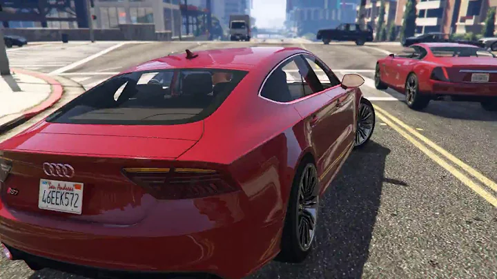 GTA 5 PC MODS - AUDI RS7 SPORTBACK 2015