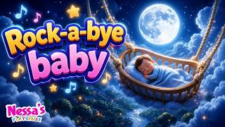 Rock-a-Bye Baby 🌙 Mother’s Day Lullaby for Babies | Baby Sleep Music & Bedtime Songs