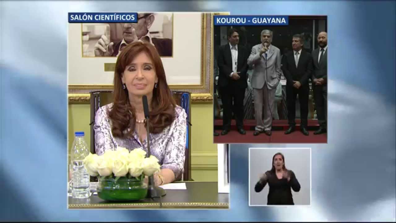 Están desplegadas las alas de la Patria. De tu Patria, de mi país. #arsat1 #soberaniasatelital cristina fernandez facebook