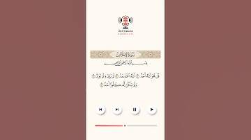 #سورة_الإخلاص #القرآن_الكريم #تلاوة_خاشعة ❤️🕊️