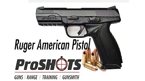 Review and firing of the new Ruger American Pistol