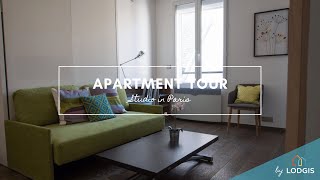 Apartment Tour // Furnished 21m2 in Paris – Ref : 11415082