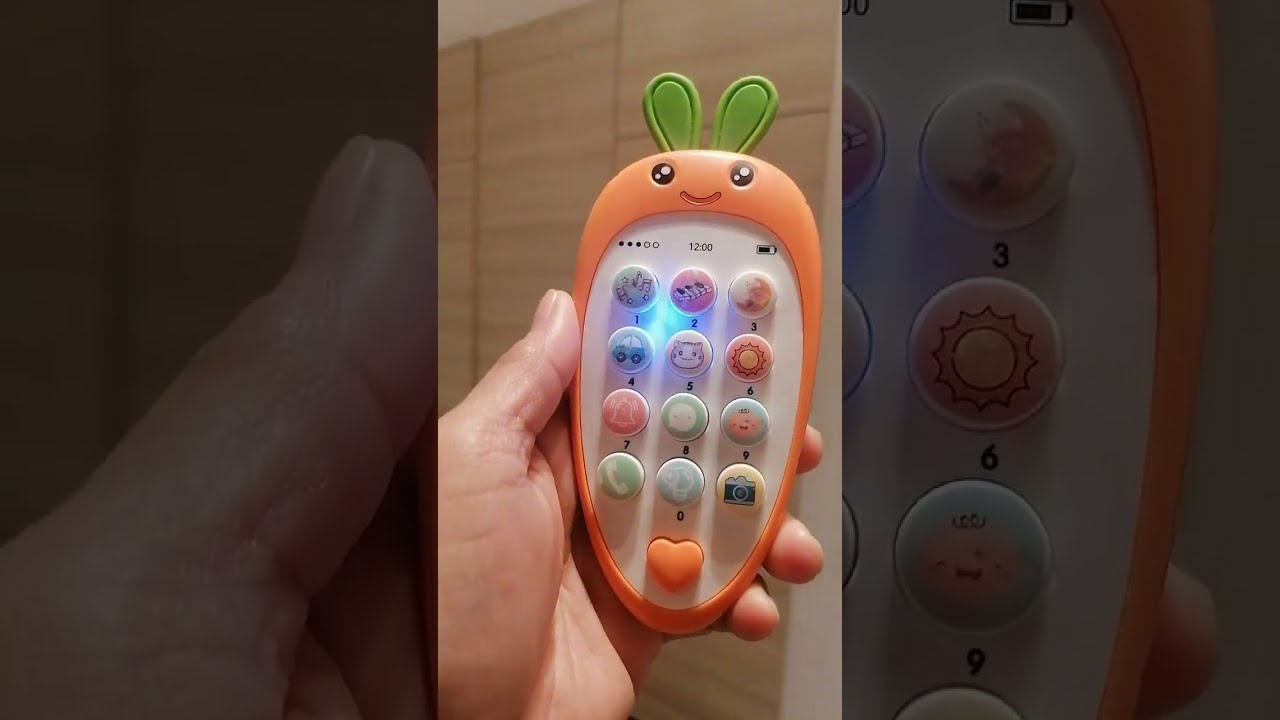 CUTE LEARNING PHONE TOY Digitallearning Satisfying Amazing Soundeffects Raingutters Trending