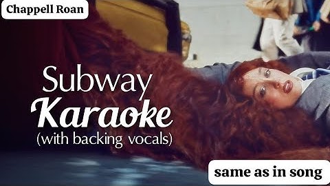 Thumbnail of Karaoke | Subway Chappell Roan (with backing vocals)(same as in the song instrumental)