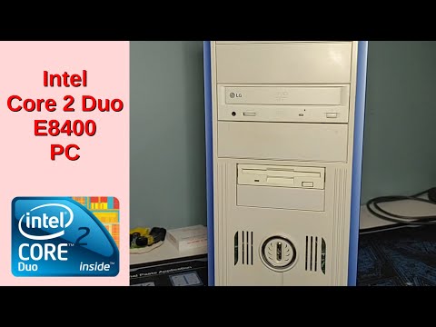 Intel Core 2 Duo E8400 PC