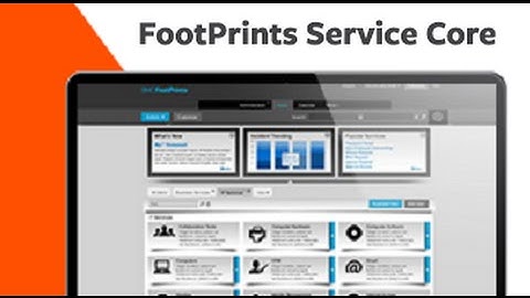 BMC FootPrints Service Core