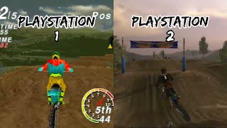 Motocross Games On PS1 & PS2