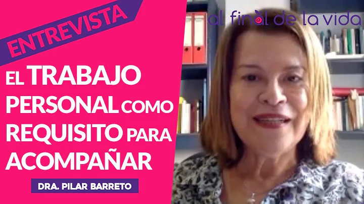 El trabajo personal como requisito para acompaar. ...