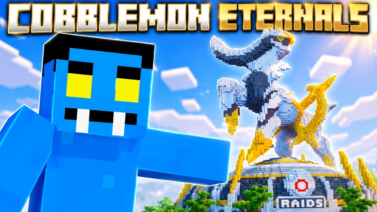 Starting on The BEST NEW Cobblemon Server (Cobblemon Eternals EP 1)