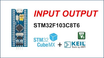 STM32F103 #1 สอนใช้งาน Input Output [STM32CubeMX+Keil uVision]