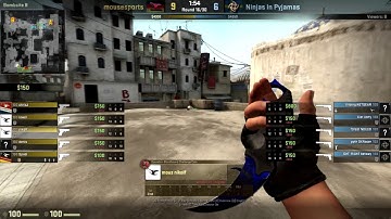 CS:GO POV Demo mousesports NiKo (25/11) vs NiP (de_dust2)