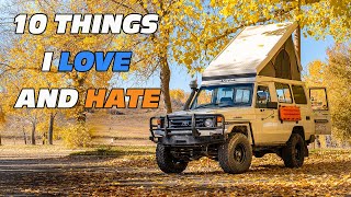 Top 10 Things I Love & Hate About Our Troopy!