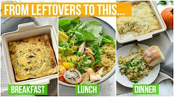 3 Healthy Thanksgiving/Holiday Leftover Recipes Idea | Easy and Delicious!
