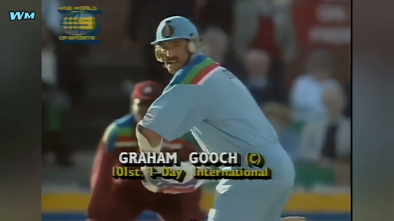 Graham Gooch's Gritty 68 vs West Indies | MCG 1992 World Cup Classic