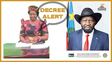 President Kiir "Republican Decrees" Effecting Changes in The R-TGoNU