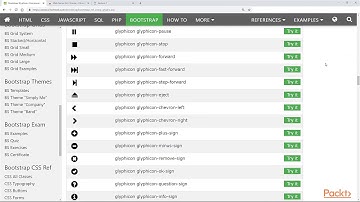 Hands-On Data Visualization with D3.js 5.0 : Buttons and Bootstrap Icons | packtpub.com