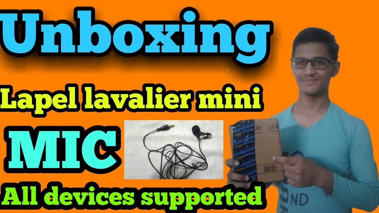 Generic lapel mic UNBOXING best mic under 200 Rs by technical