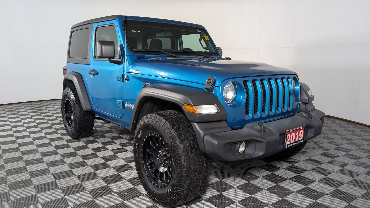 2019 Jeep Wrangler 2Door - Bikini Pearl 