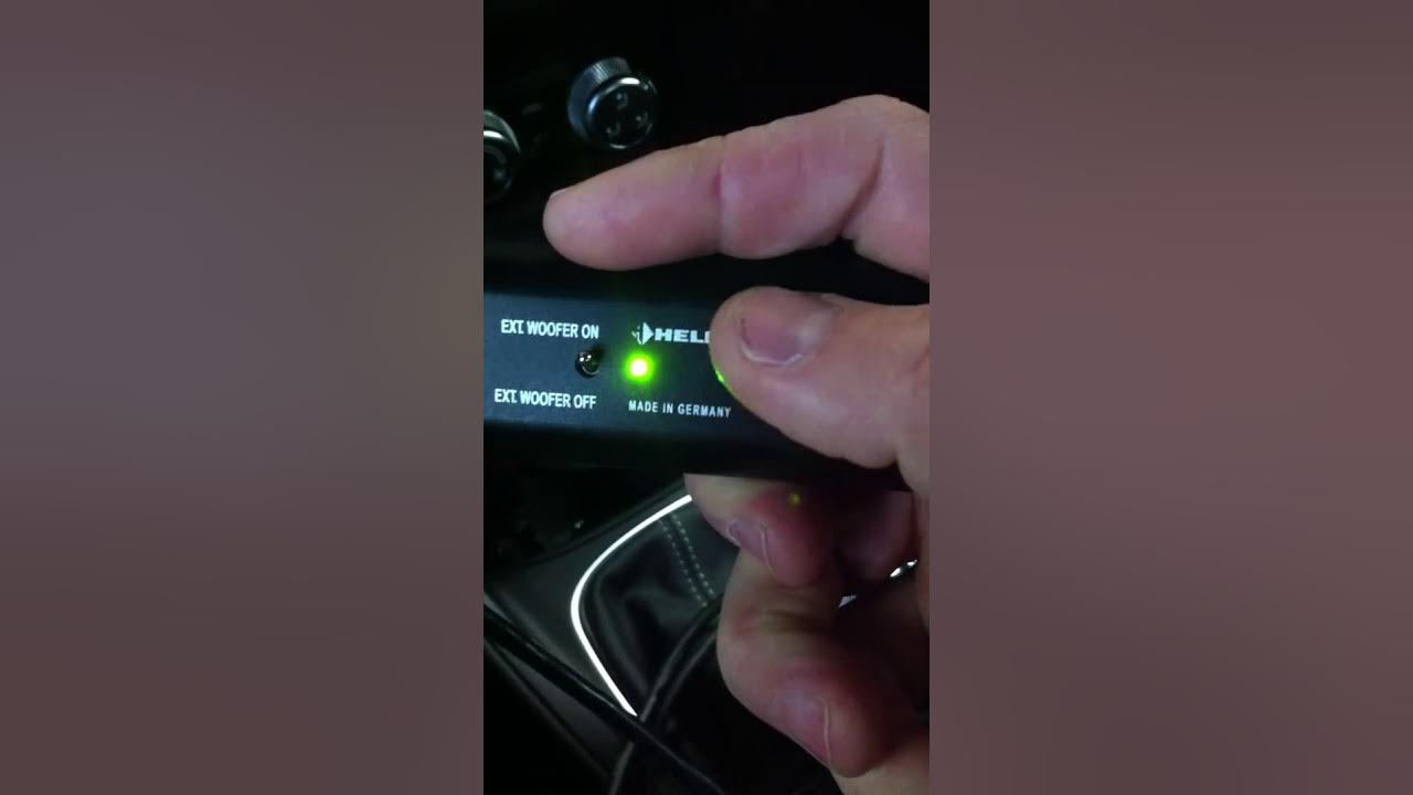 HELIX PP50 DSP with PP7E Subwoofer installed on Audi A1 Part 2 YouTube