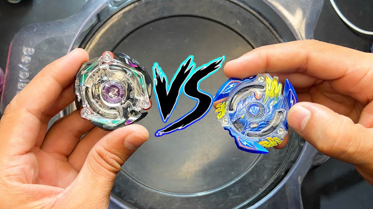 Victory Valkyrie Vs Kreis Satan Beyblade Burst Fight - YouTube