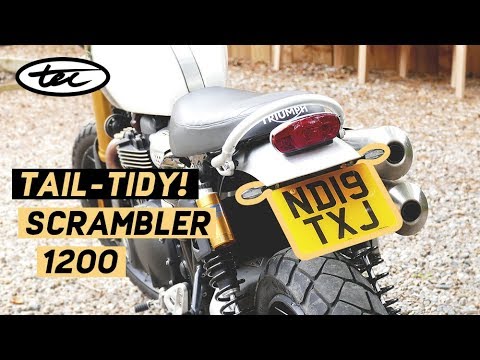 triumph scrambler tail tidy