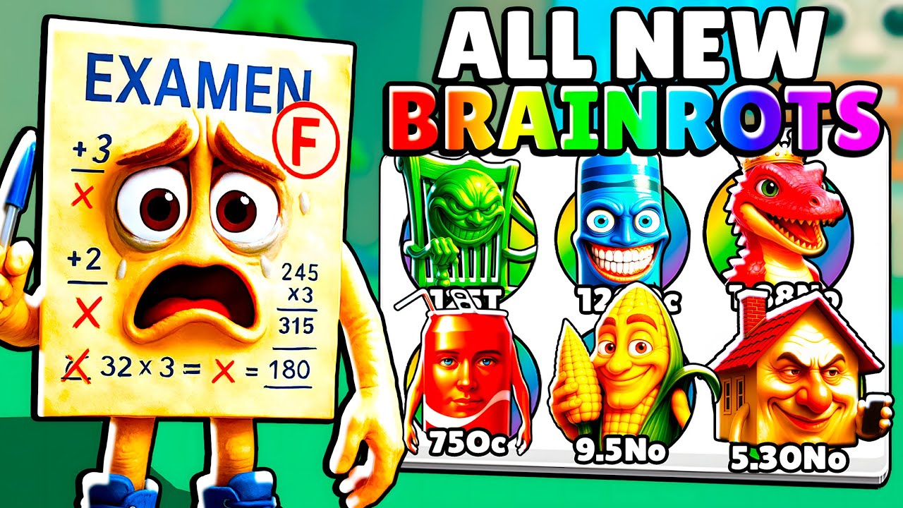 UNLOCKING EVERY *NEW* BRAINROT in Brainrot Evolution Update! (Roblox ...