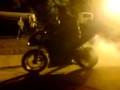 Mf Büren Motorradtreffen burnout mit ner buell
