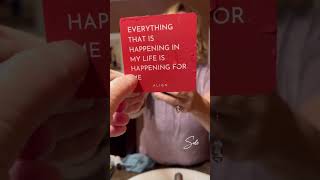 Start Your Day With Shower Affirmation Cards From Align 