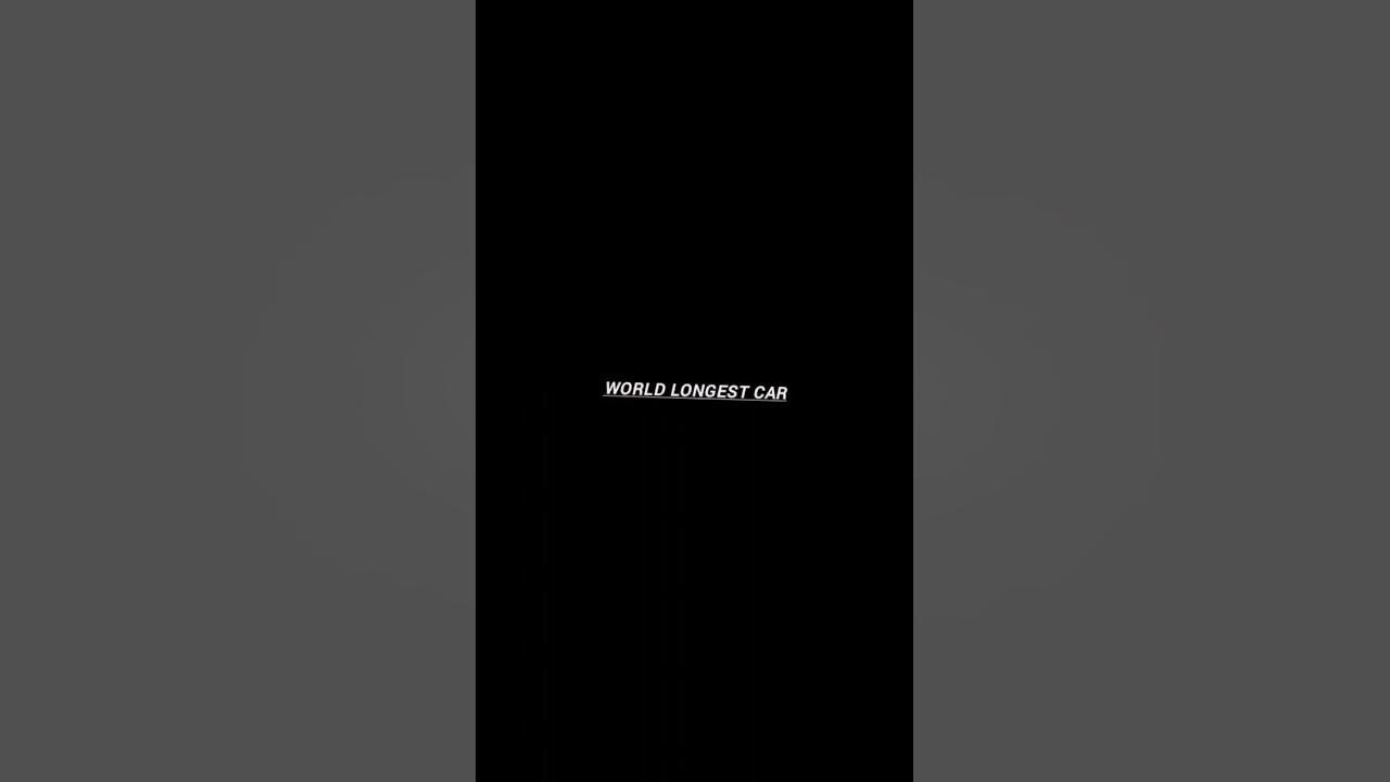 world-longest-car-viral-feed-youtube