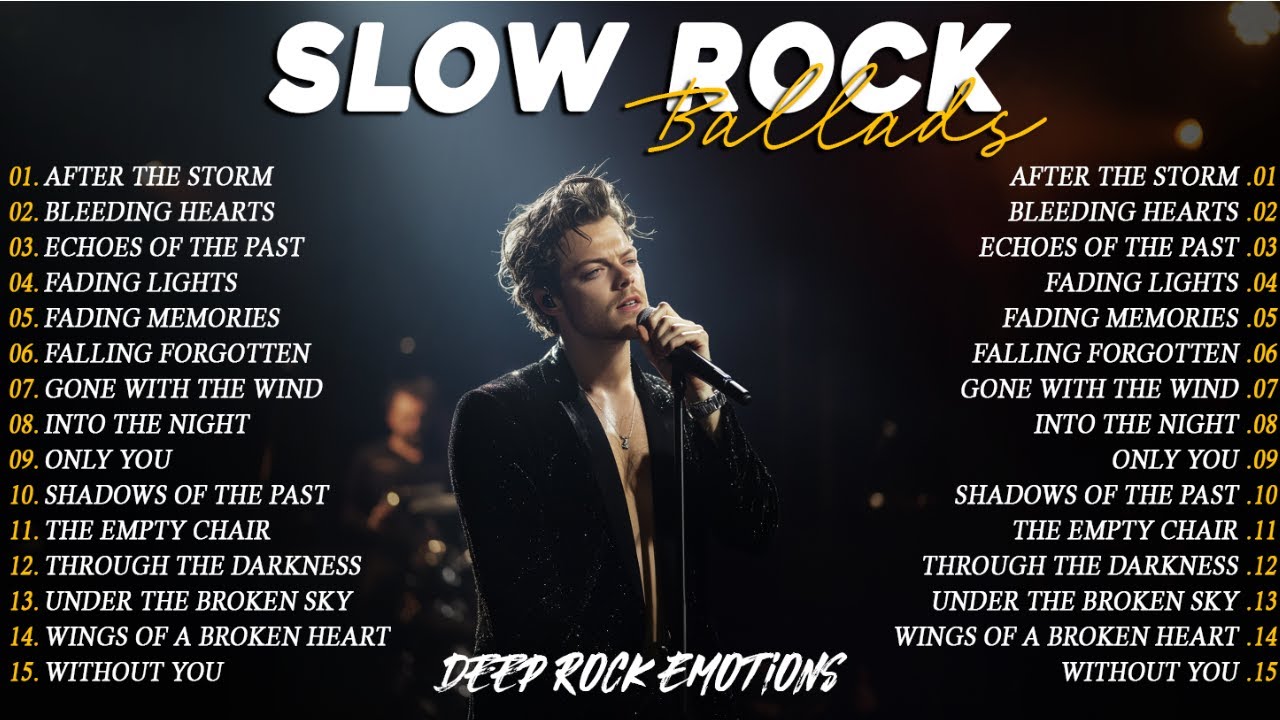 15 Emotional Slow Rock Songs for Heartbreak – Find Strength and Solace in Music