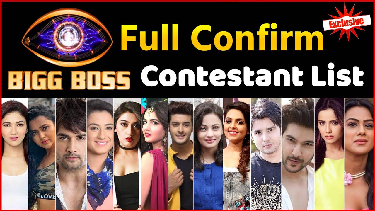 Bigg Boss 14 Contestants FINAL LIST 