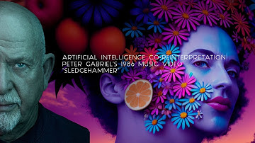 Peter Gabriel  Sledgehammer AI 4K  by Estado Latente