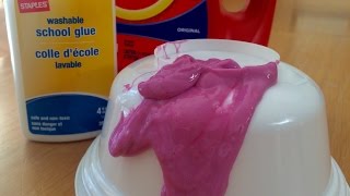 How to make Slime with 2 Ingredients
