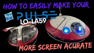 How to weather your Hasbro Pulse LO-LA59 (LOLA) Animatronic to make it more screen accurate