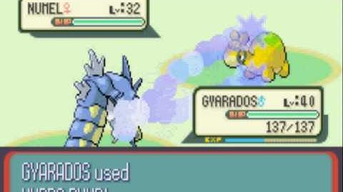 Pokemon Sapphire Mono Water Run Final Rival Battle