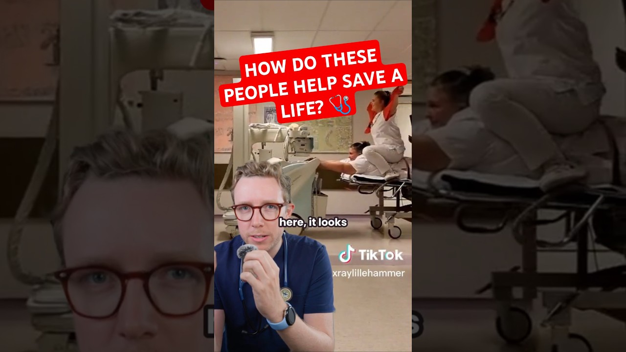 Mobile x-ray helps save a life! ❤️