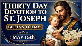 🔴 DAY 15 | BEGIN TODAY – Thirty-Day Devotion to Saint Joseph | Testimonies 🪵