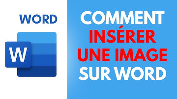 Comment INSÉRER UNE IMAGE dans un document [Formation Word Gratuite]