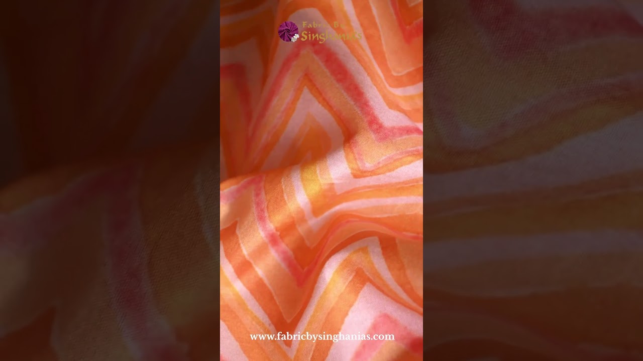 Printed Silk Fabric | FABRIC BY SINGHANIA'S