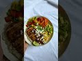 Grilled chicken quinoa bowl #shorts #food #youtubeshorts