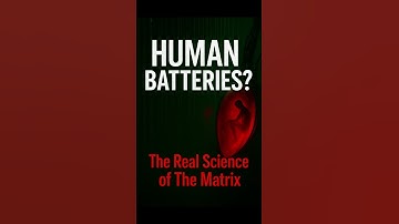 The Real Science of The Matrix - Human Batteries #shorts  #matrix #scienceshorts #realscience